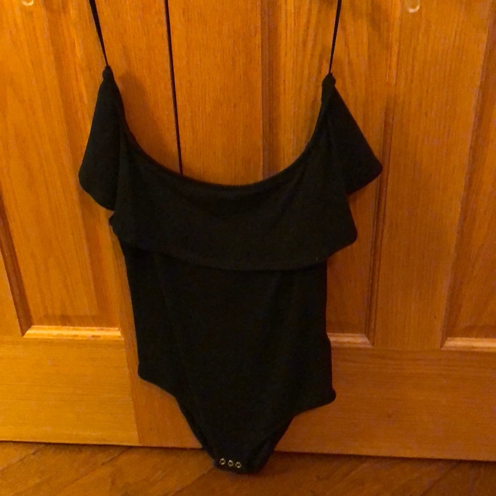 Black body suit from top shop, worn once